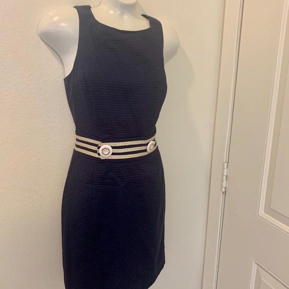 Lilly Pulitzer Dresses & Skirts - Lilly Pulitzer Navy Blue Nautical Dress